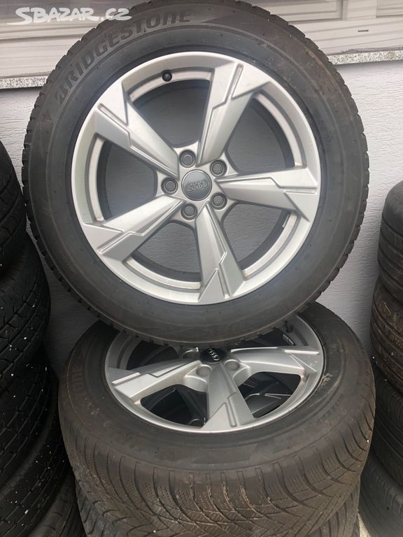 ALU 18 Audi + zimní pneu Bridgestone 235/55/18