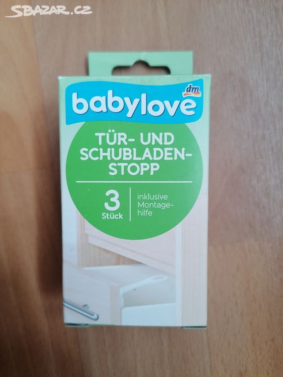 Babylove zábrana na dveře a zásuvky 3 ks - NOVÉ