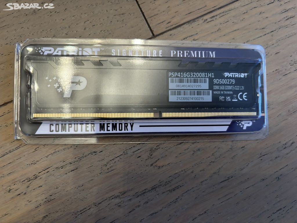 Nový Patriot 16GB DDR4 3200MHz CL22