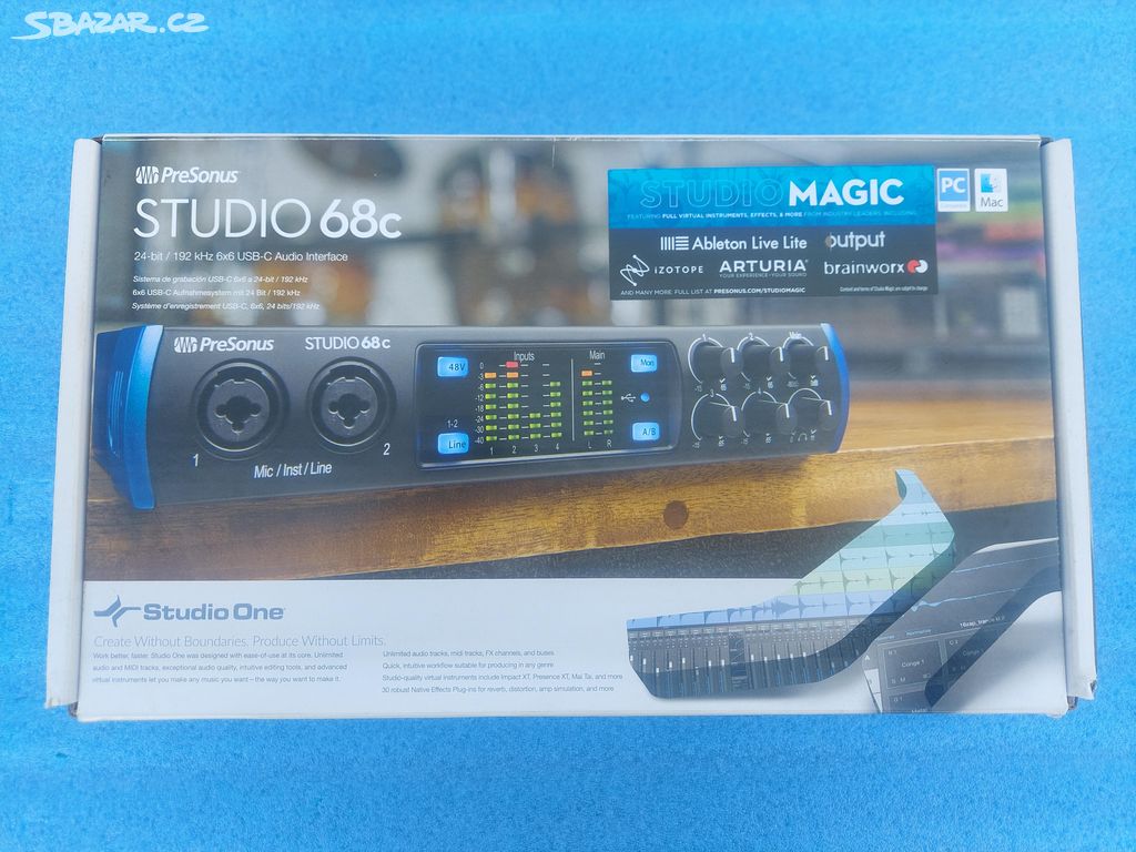 PRESONUS STUDIO 68C - ZVUKOVÁ KARTA - NOVÉ