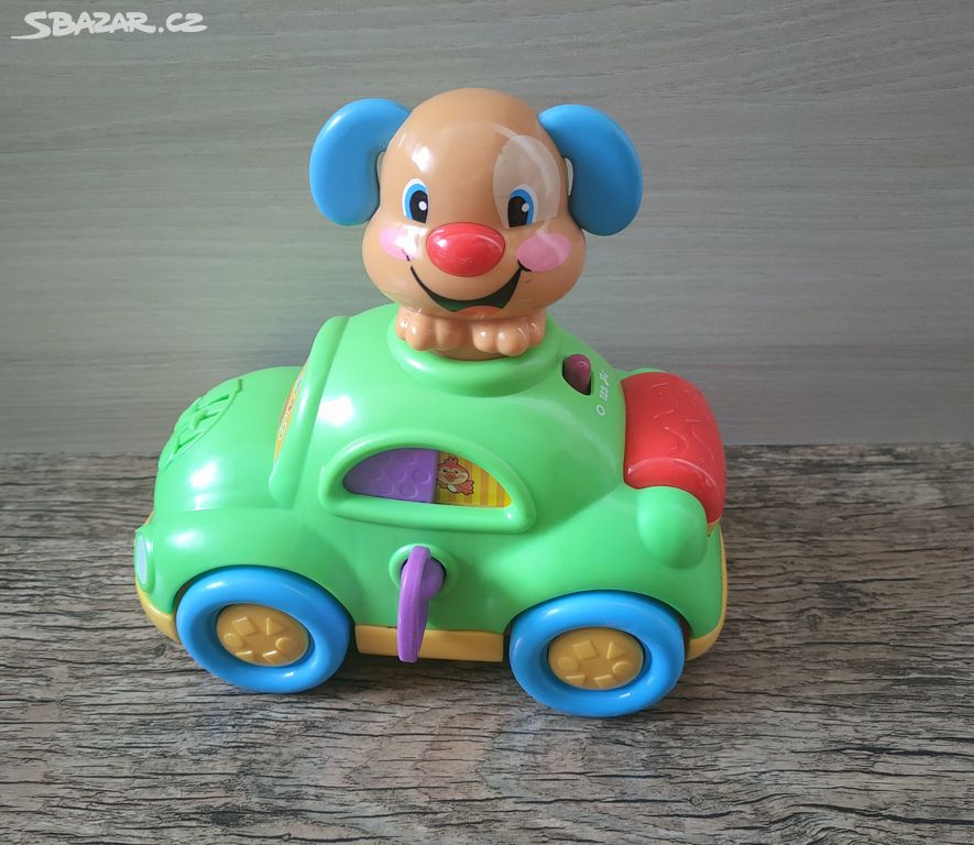 autíčko FISHER PRICE - pejsek