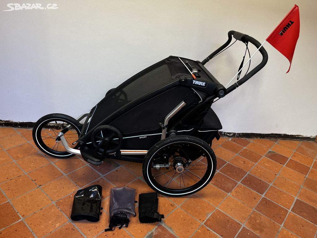 Thule Chariot Sport 2 Vozík za kolo/kočárek pro 2