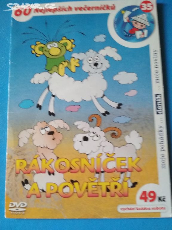 DVD klasické pohádky Rákosníček