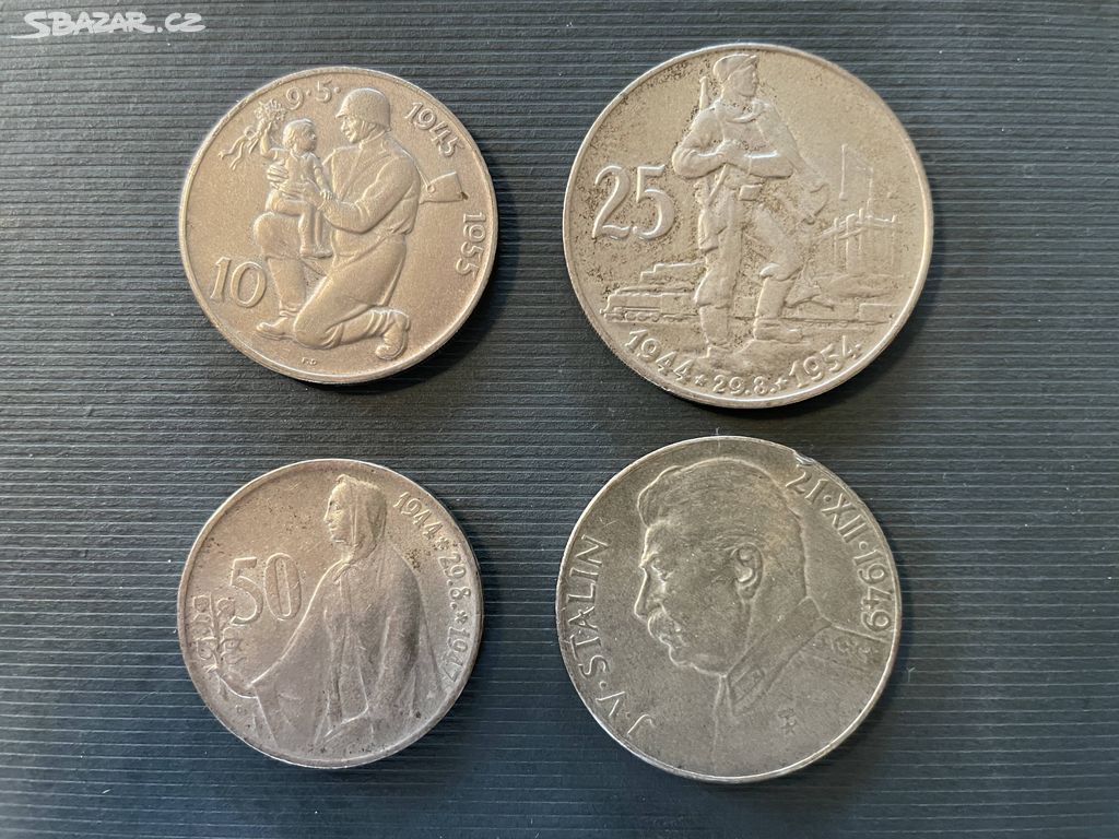 Pamětní mince ČSSR stříbro