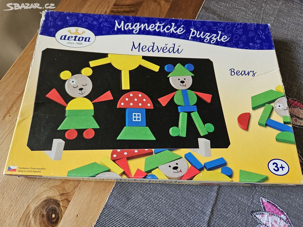 Magnetická stavebnice medvědi