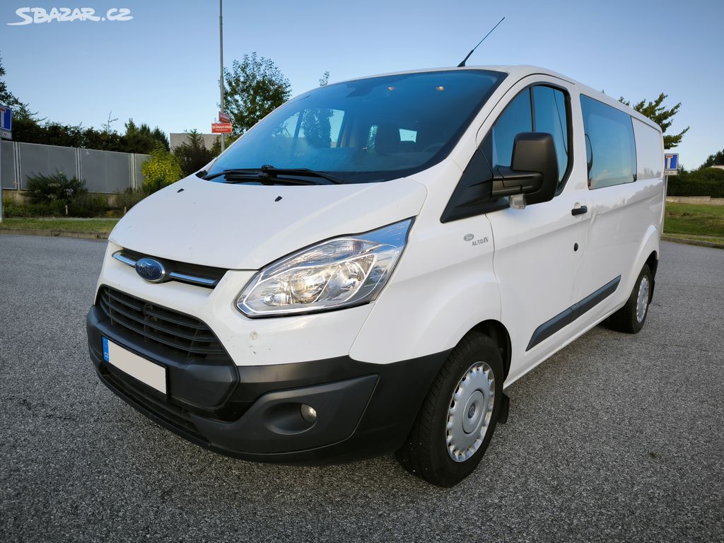 FORD TRANSIT CUSTOM 2.2 TDCI 92kw, r.v. 2015, DPH