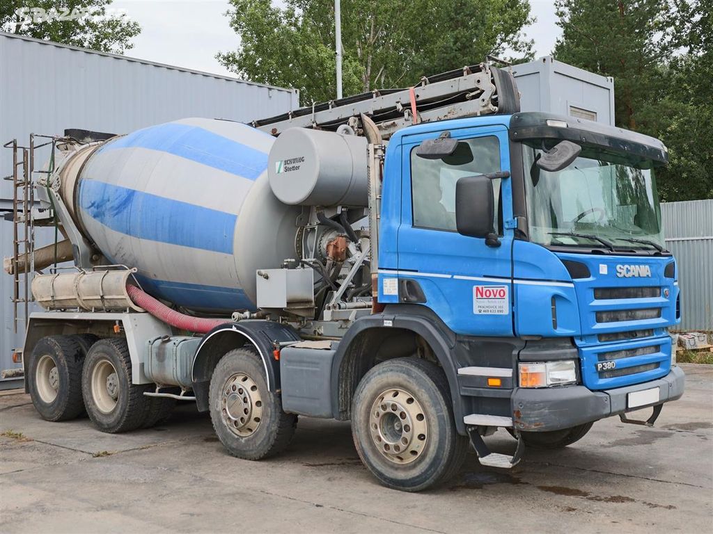 Scania, P 380 CB, 8x4, BETON MIX S DOP