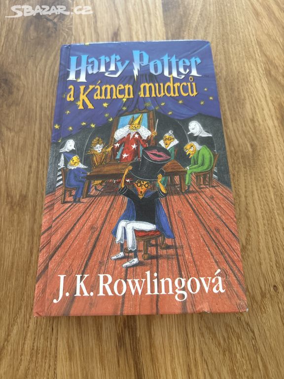 Harry Potter a Kámen mudrců 1. vydání r.2000