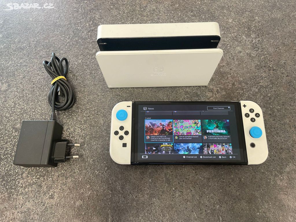 Herní konzole Nintendo switch OLED verze