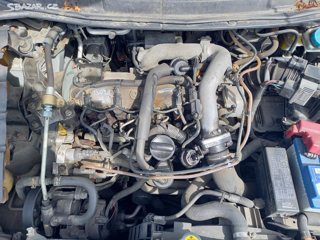 Motor F9Q 1.9 DCI 88kW z Nissan Primera r.2004