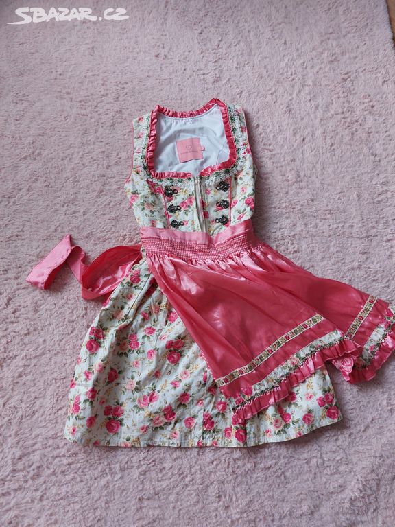 Engel dirndl / bavorské šaty vel. 36