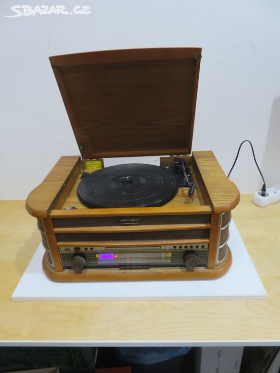 Gramofon Hyundai Retro RTCC 513 RIP dřevo