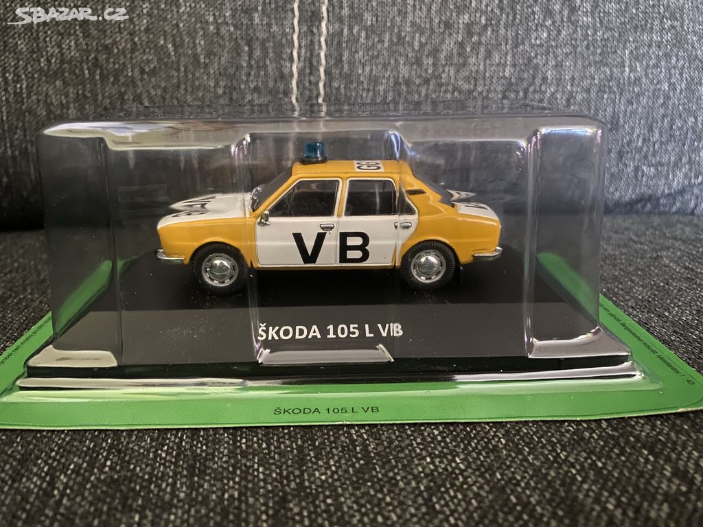 Škoda 105 L Veřejná Bezpečnost VB 1:43