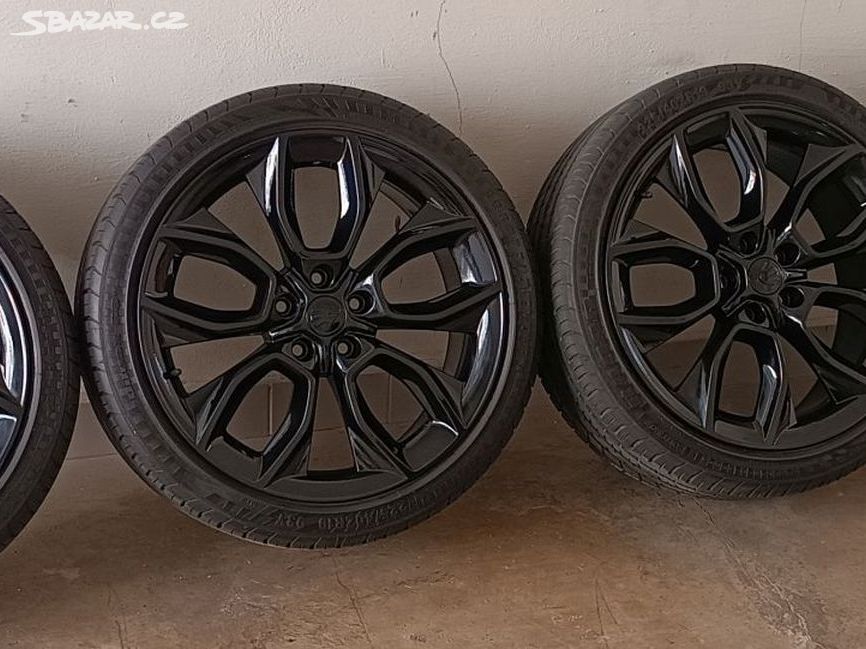 Alu Škoda Crater R19 black ET45 + letní pneu 19"