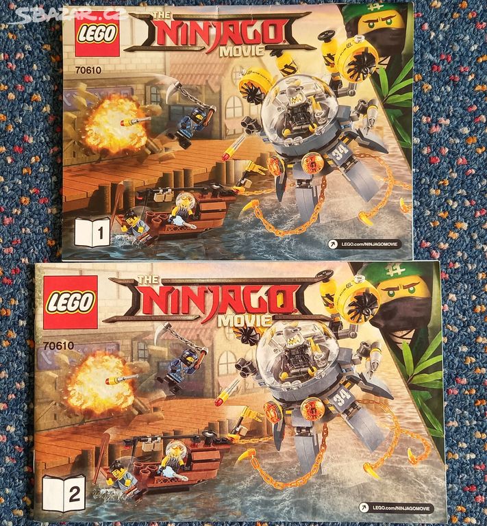 Lego Ninjago 70610 - Flying Jelly Sub.