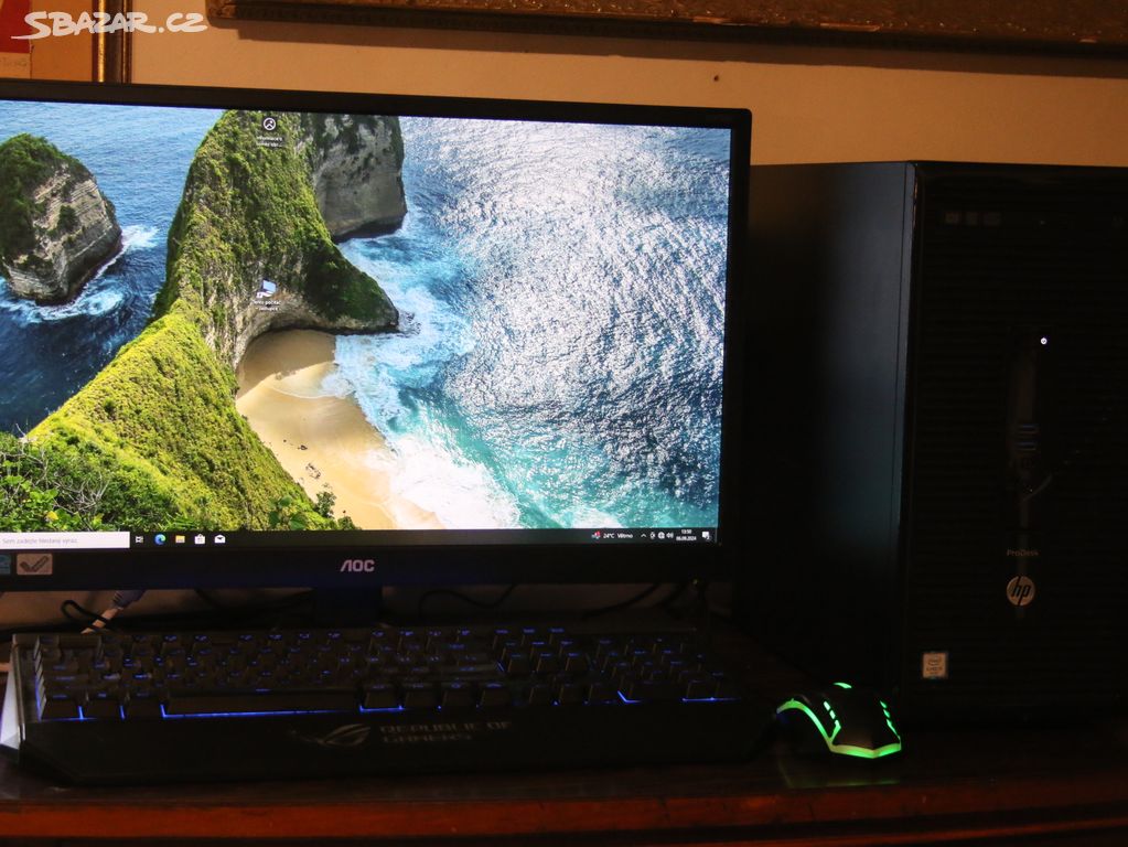 PC sestava- i5-6500, 16 Gb ddr4, ssd + 24"monitor