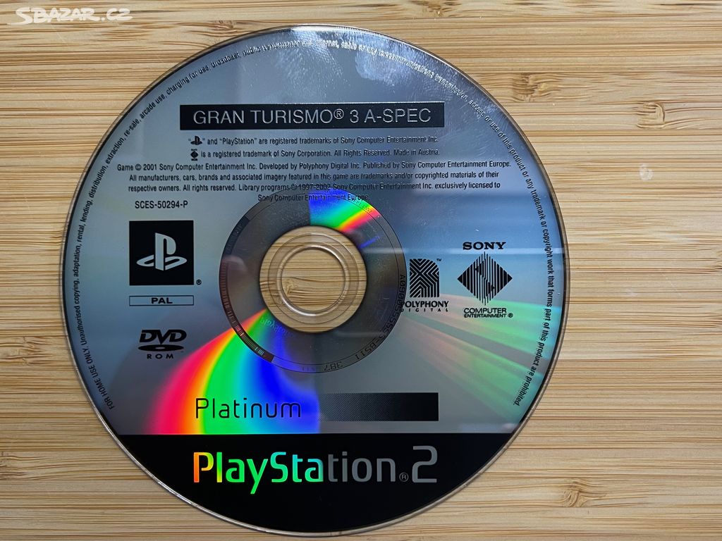 Hra na PS2 - Gran Turismo 3