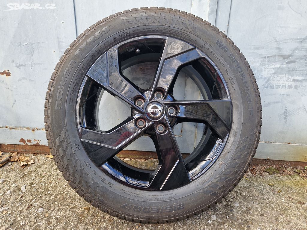 5x114,3 r17 kola disky nissan dacia alu 215 60 17