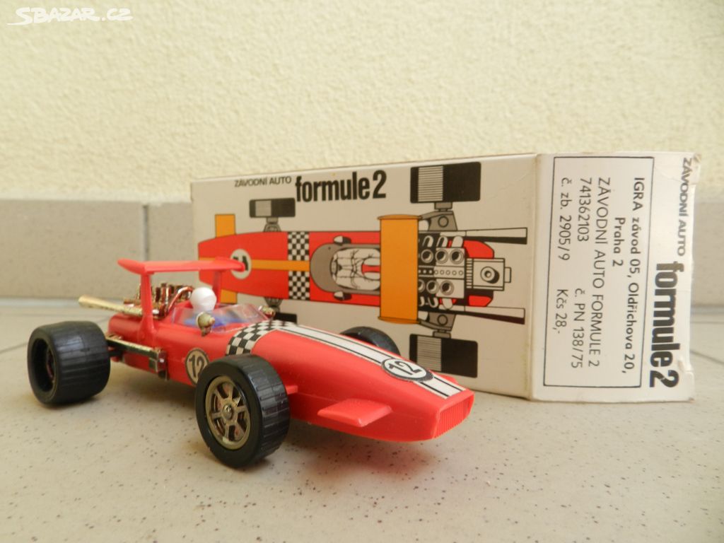 ZÁVODNÍ AUTO - FORMULE 2 - IGRA r. 1975 - ČSSR