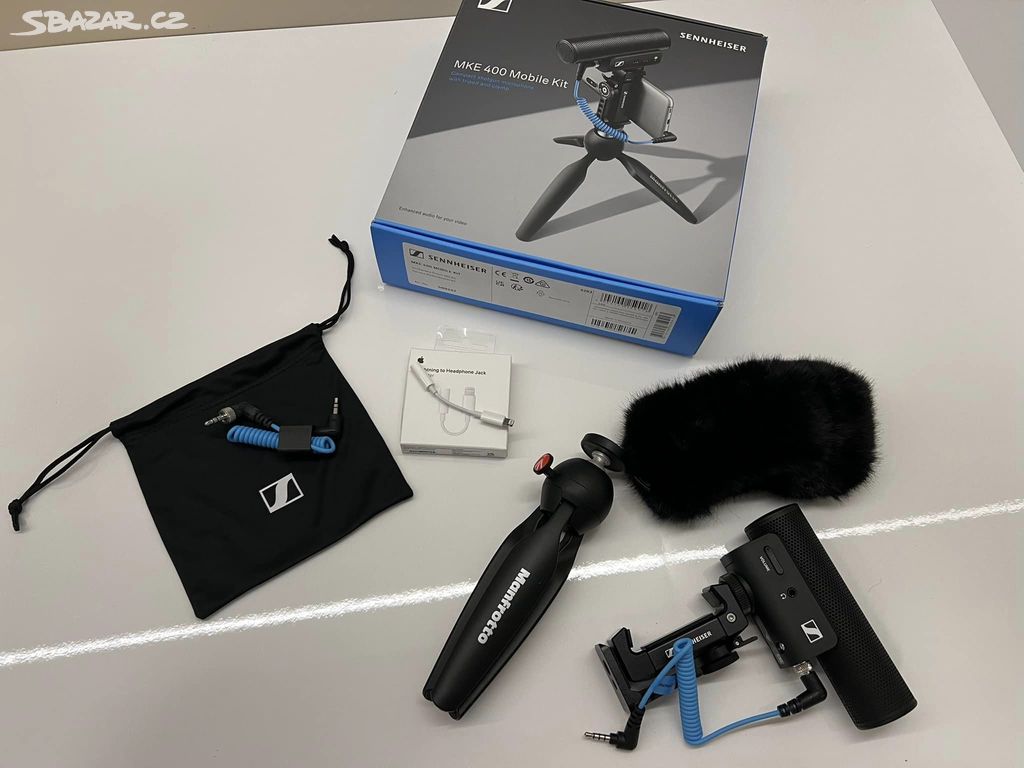 Sennheiser mikrofon MKE 400 Mobile Kit