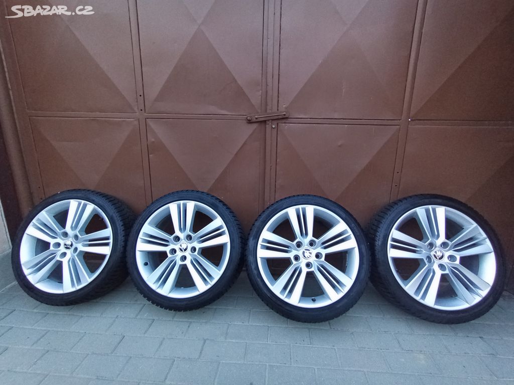 Alu Škoda 5x112 PICTORIS R18 Zimní 85%