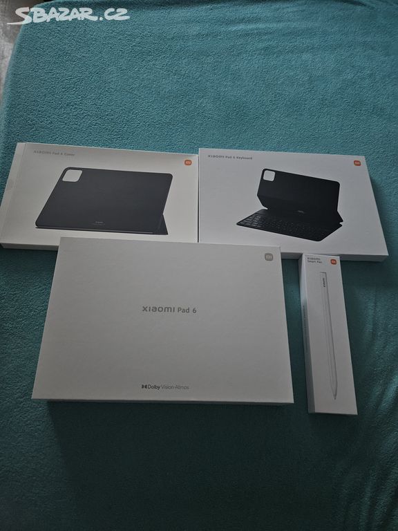 Xiaomi Pad 6, 256GB + Pouzdro, Klávesnice, Tužka