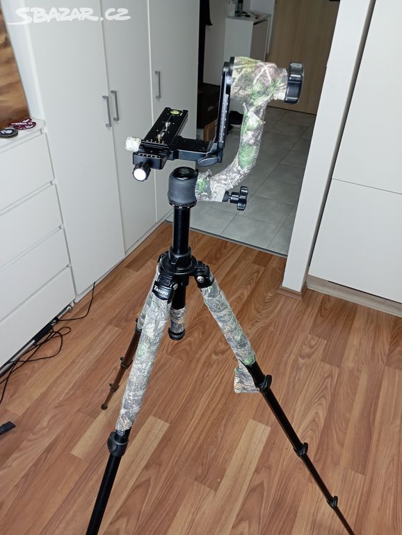 Stativ TRIOPO + hlava KJ-2 + Panoramatický Gimbal