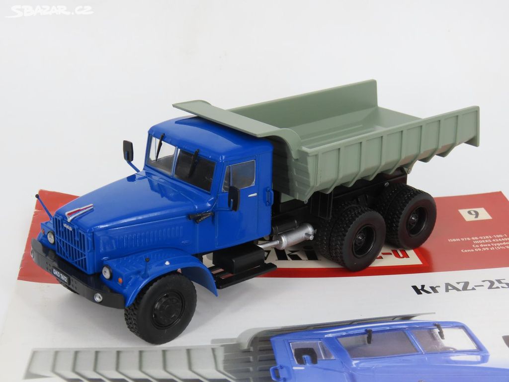 Model auta KrAZ-256B1 1:43 DeAgostini