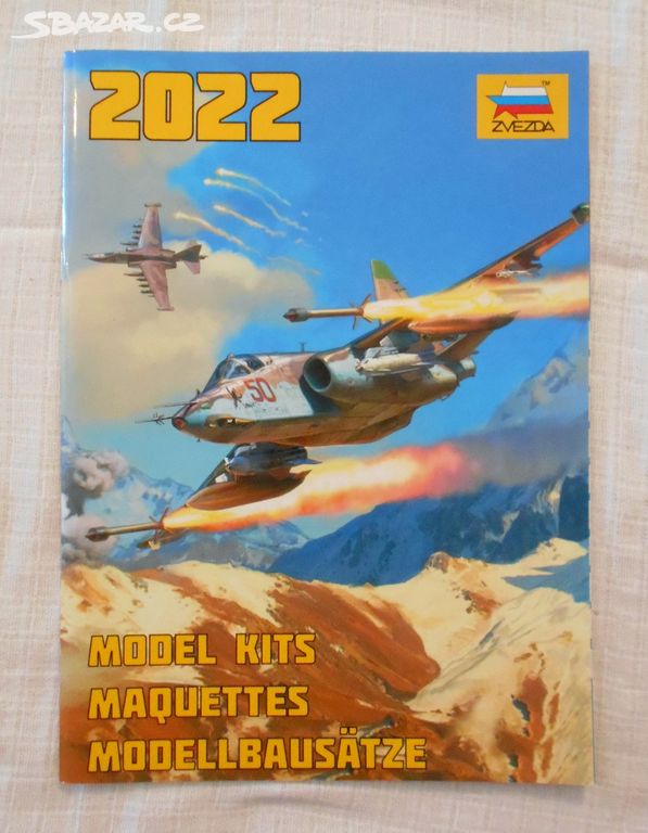 Zvezda 2022 model kits catalogue - Rusko