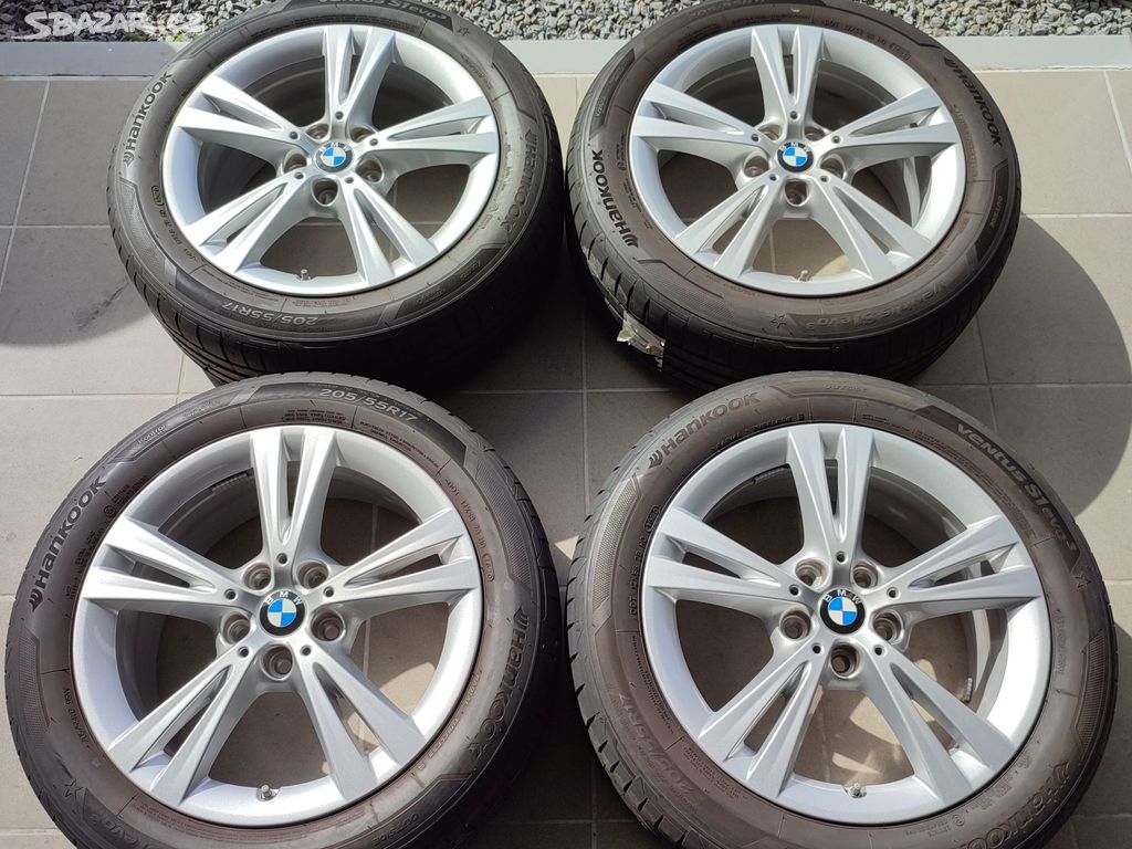 Zánovní letní ALU komplet BMW 17" 5x112 ET54 pne