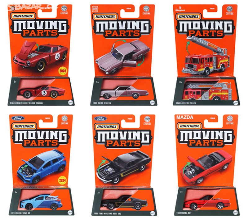 Matchbox Moving Parts 2024