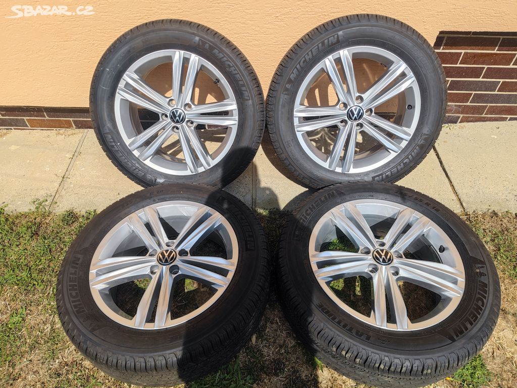 Letni alu sada 5x112 R18 VW Tiguan - zanovni