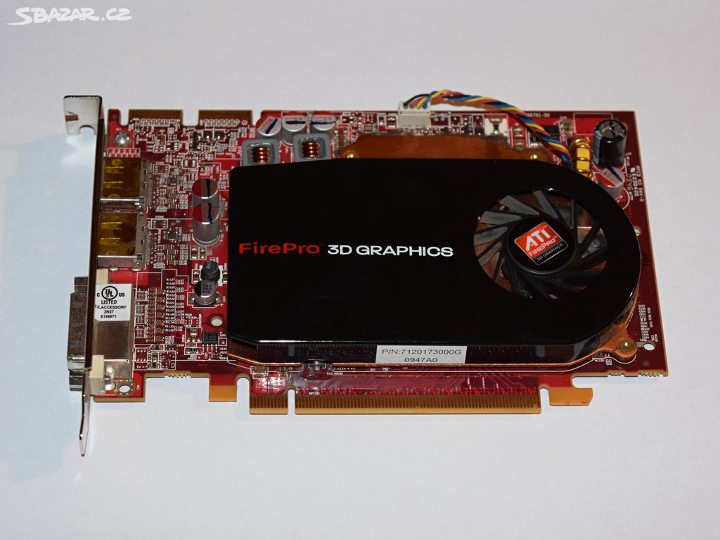 Grafická karta ATI FIREPRO V3750 PCIE 256MB