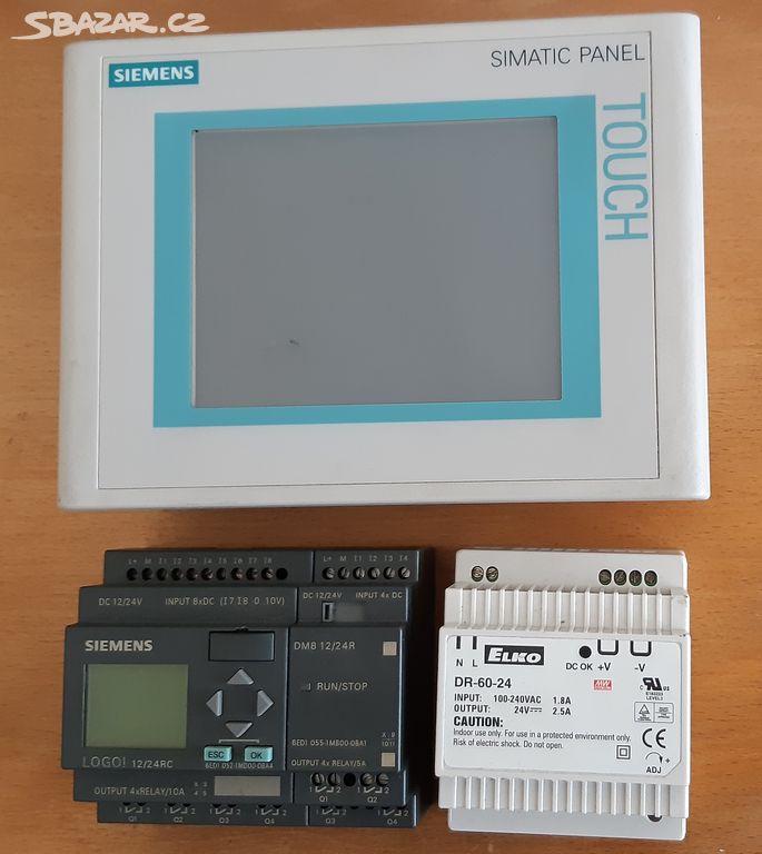 PLC LOGO + SIMATIC PANEL