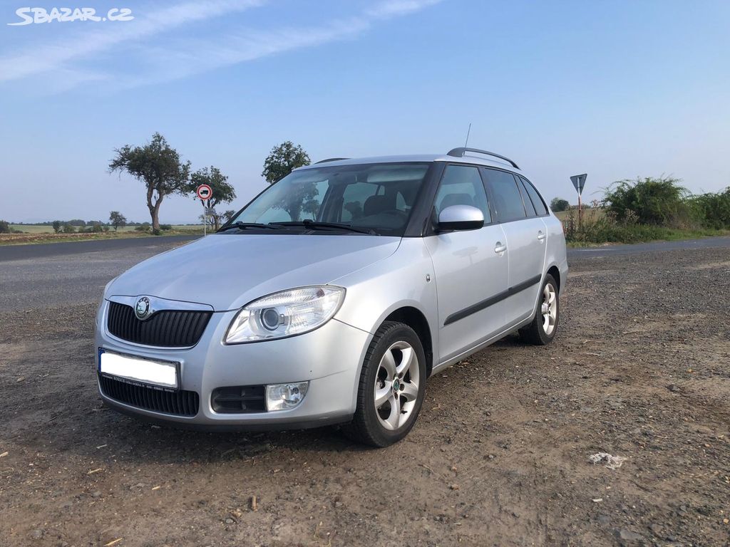 ŠKODA FABIA II. 1.4 16v 63kW 2009 TEMPOMAT SENZO