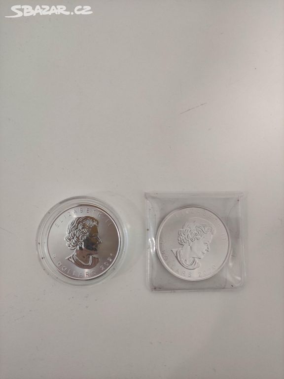 5 CAD MAPLE LEAF 1 OZ 2021/ 2020