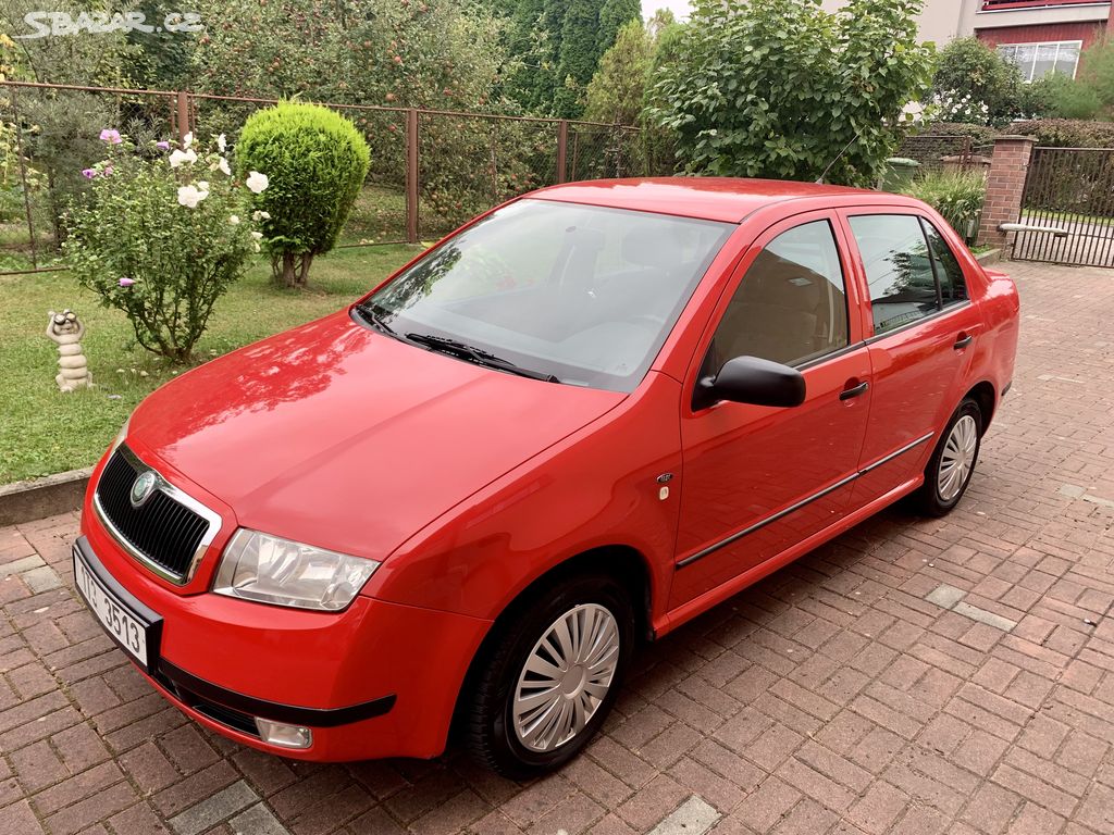 škoda fabia 1.4mpi 2002 121tkm! serviska