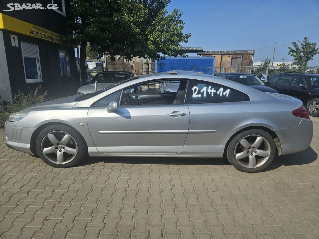 Prodám náhradní díly z vozu Peugeot 407 č. 21411