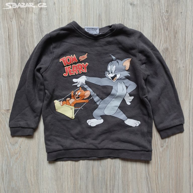 Dětská mikina Tom a Jerry - velikost 98