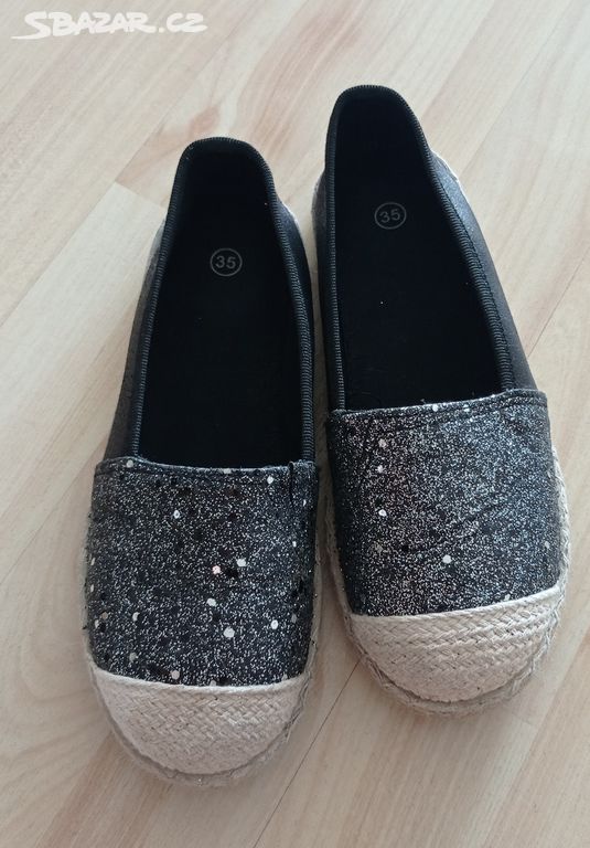 Baleríny, espadrilky