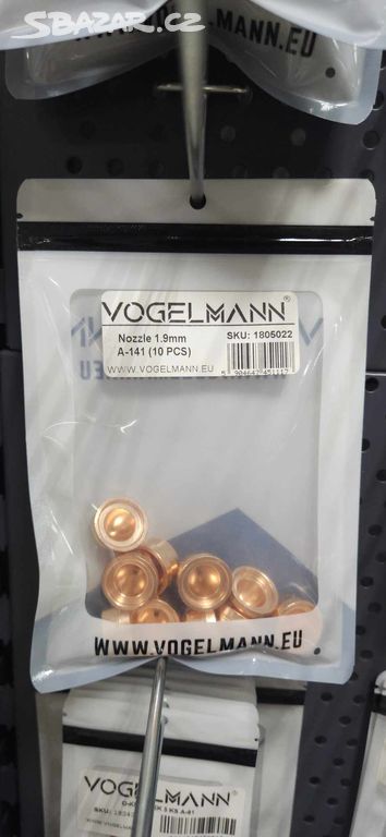 Tryska 1,1/1,4/1,7/1,9mm 10ks A-101/141 Vogelmann