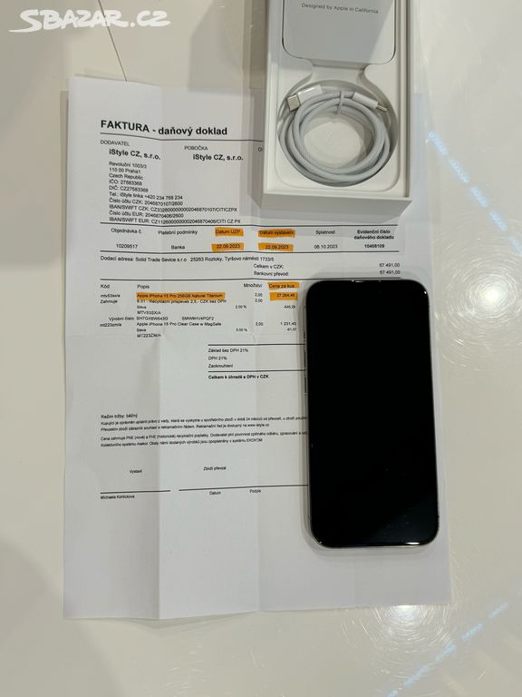 iPhone 15 Pro 256 GB