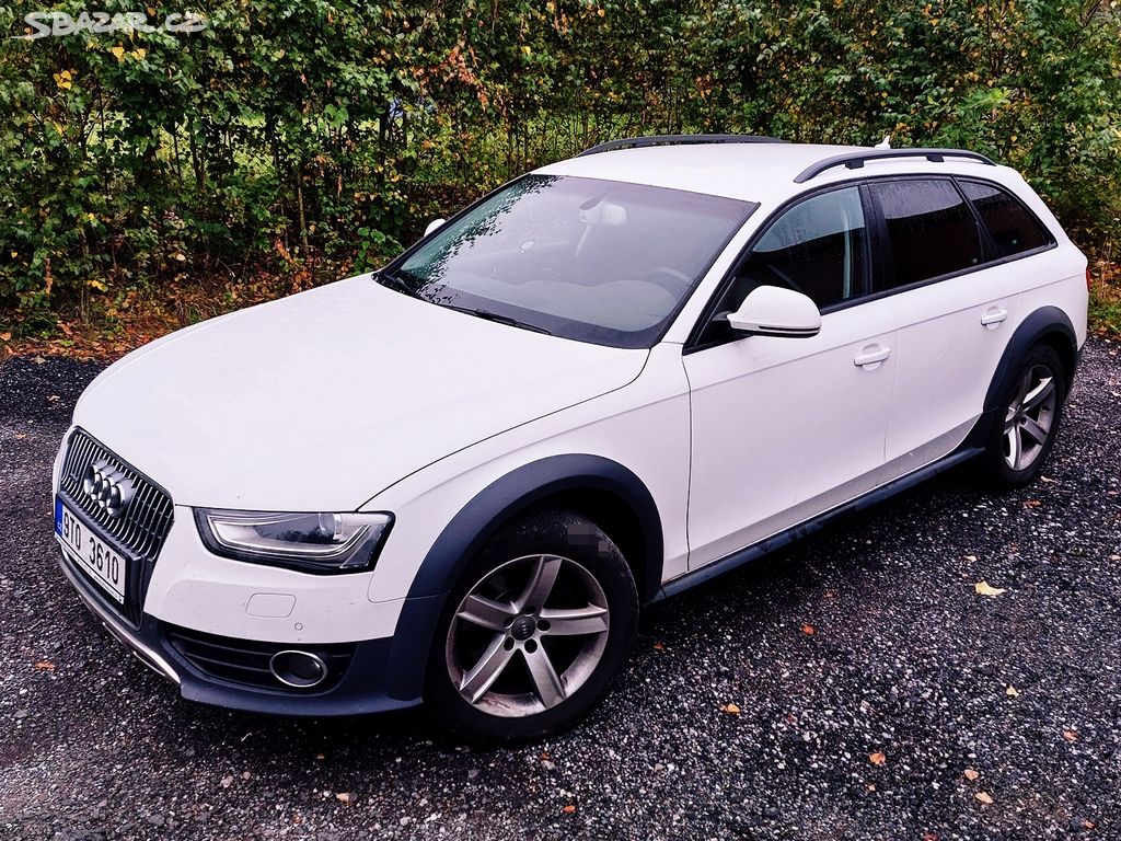 Audi A4 Allroad 2.0 tdi 130 kw, ČR, automat, tažné