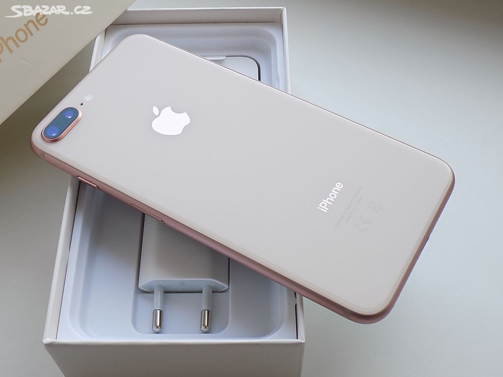 APPLE iPhone 8 Plus 64GB Gold - 100% BATERIE