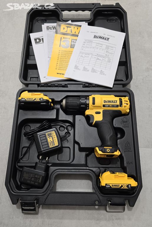 Nová Aku vrtačka Dewalt DCD710D2