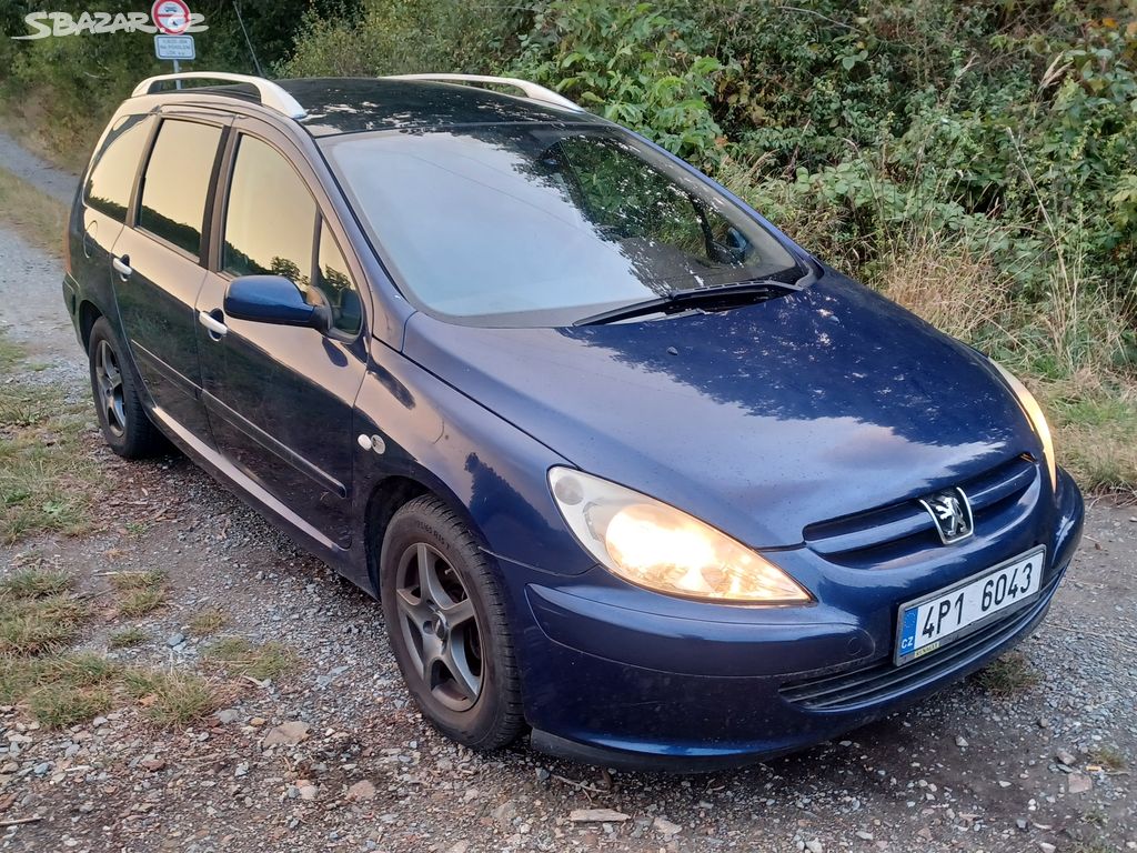 Peugeot 307 SW, 1,6 benzín 80 kW,2005