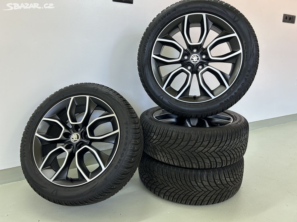 zimní originál al sada Škoda Kodiaq Crater 5x112