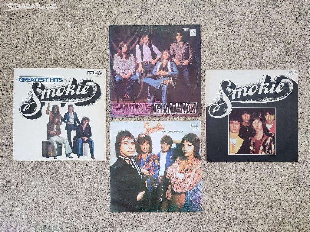 Vinylové desky.SMOKIE.