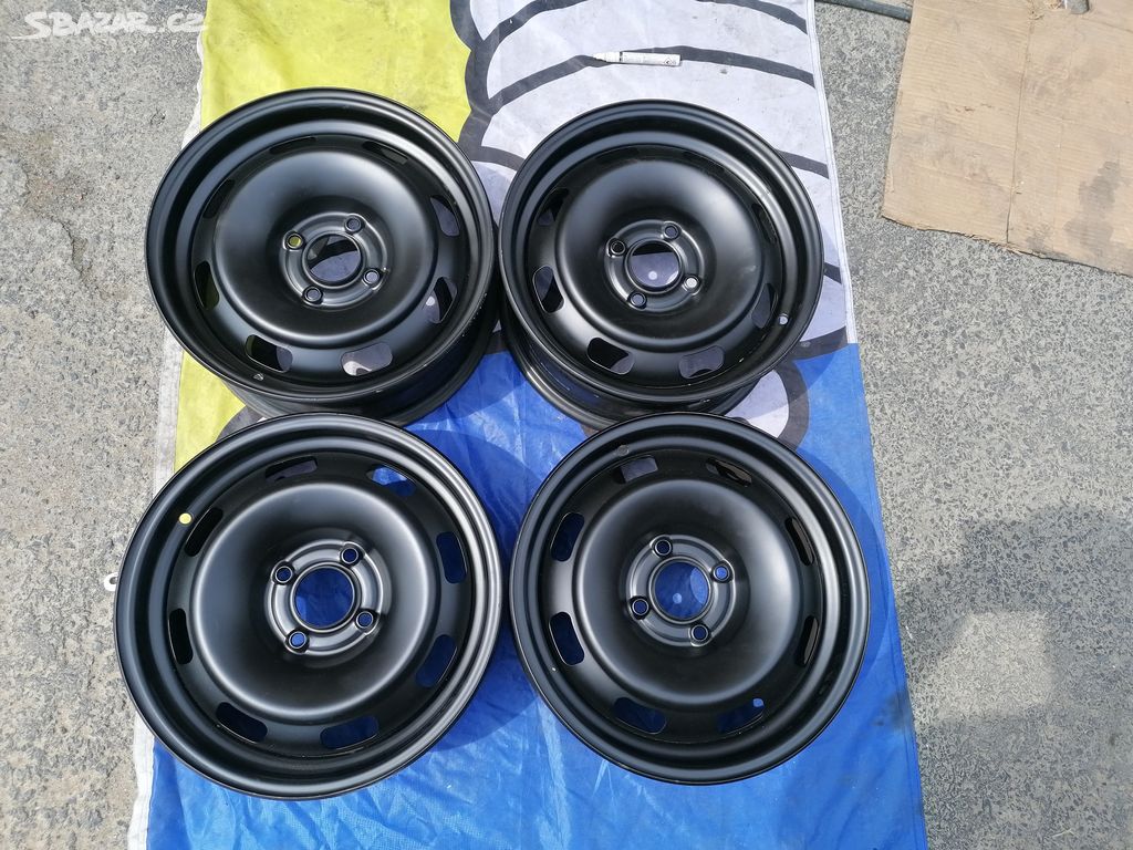 Plechové disky 15" 4X108 J6,0 ET23 Citroen Peugeot