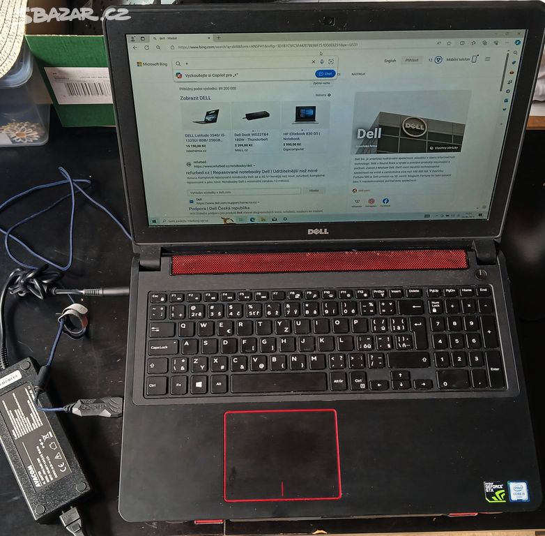 Repasovaný notebook Dell Inspiron 7559 P57F